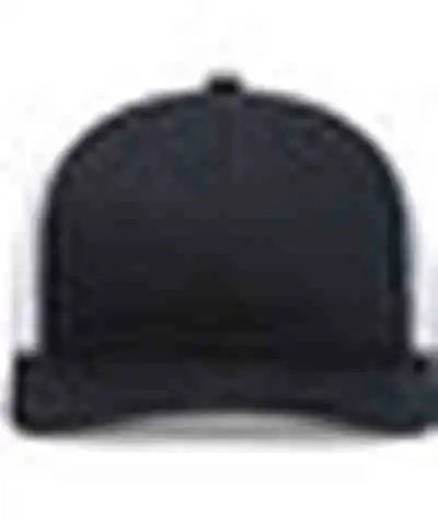 Pacific Headwear P113 Eco Trucker Snapback - Black White - 7’’ 7 7/8’’