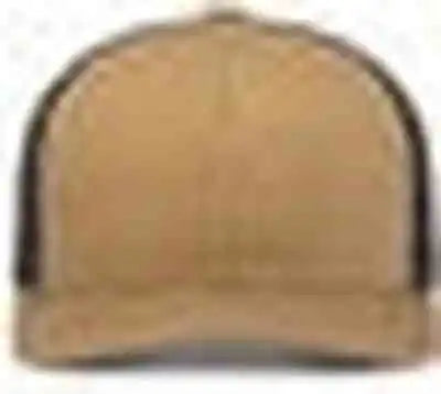 Pacific Headwear P113 Eco Trucker Snapback Buck Lt Charcoal Brown Gray / 7’’ 7 7/8’’