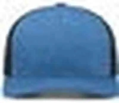Pacific Headwear P113 Eco Trucker Snapback Ocean Blue Lt Charcoal Gray / 7’’ 7 7/8’’
