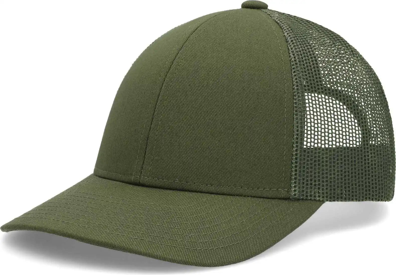 Pacific Headwear P114 Low-pro Trucker Cap - Loden - 6 1/2’’ - 7’’