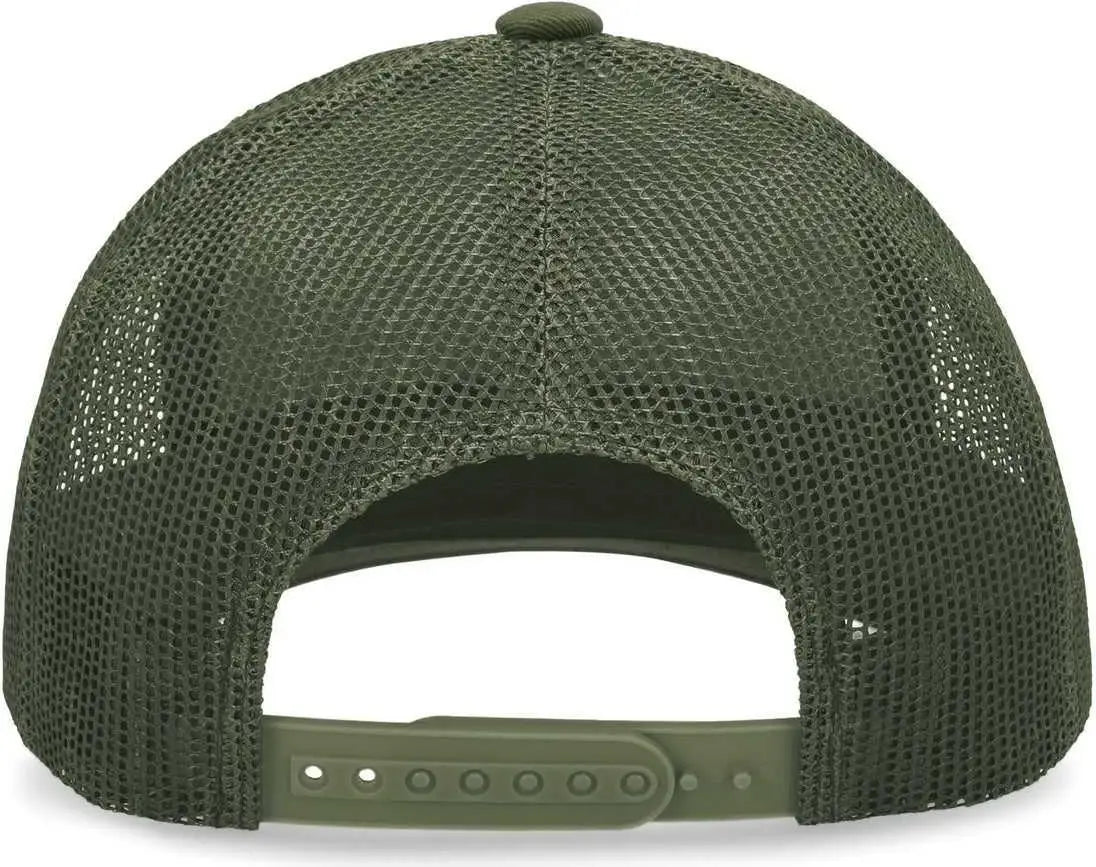 Pacific Headwear P114 Low-pro Trucker Cap - Loden - 7’’ - 7 7/8’’