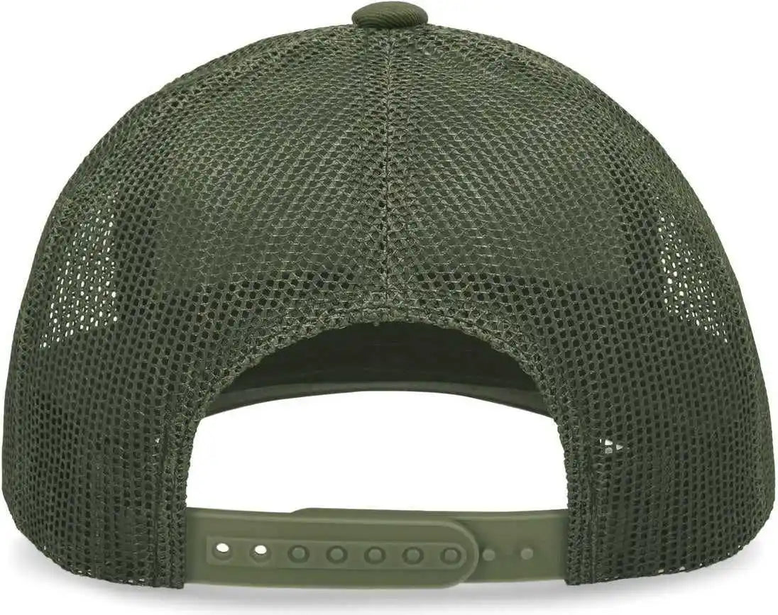 Pacific Headwear P114 Low Pro Trucker Cap Loden