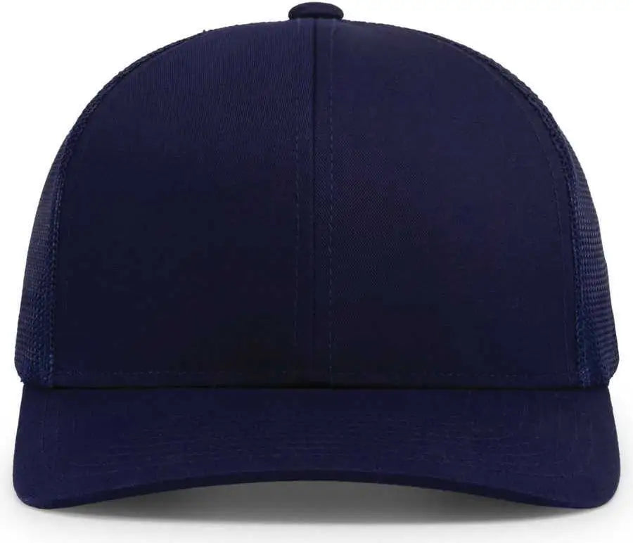 Pacific Headwear P114 Low-pro Trucker Cap - True Navy