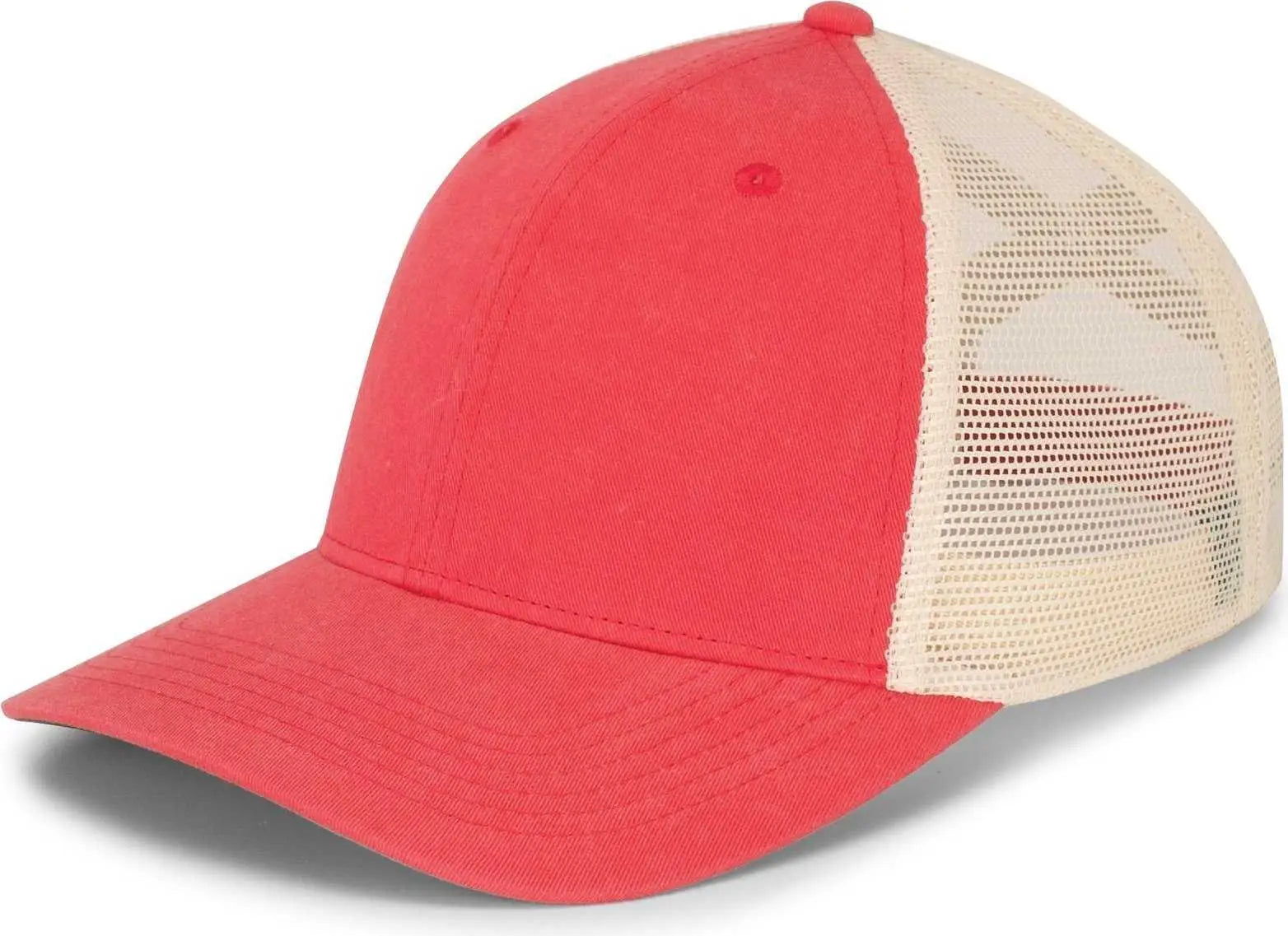 Pacific Headwear P130 Ladies Ponytail Cap - Coral Beige