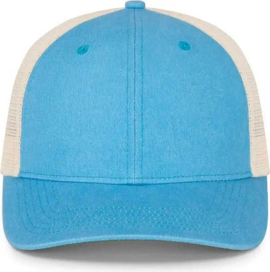 Pacific Headwear P130 Ladies Ponytail Cap - Light Blue Beige - Khaki / 7’’ 7 7/8’’