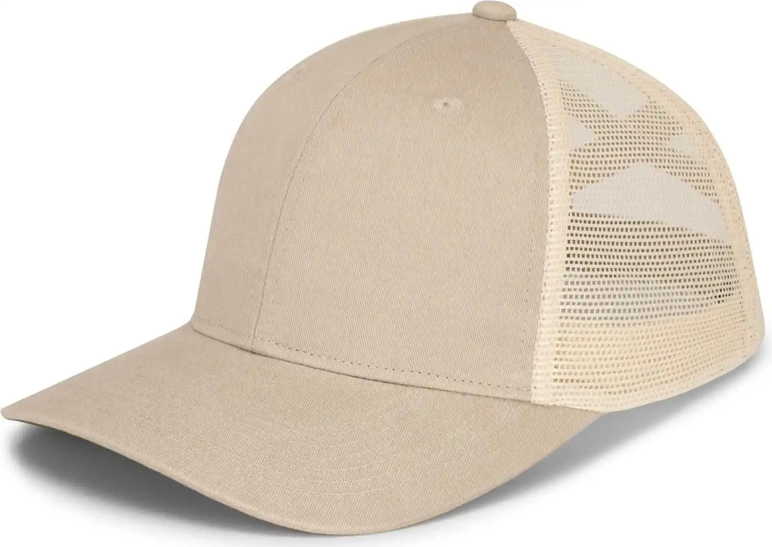 Pacific Headwear P130 Ladies Ponytail Cap - Stone Beige - 7’’ - 7 7/8’’
