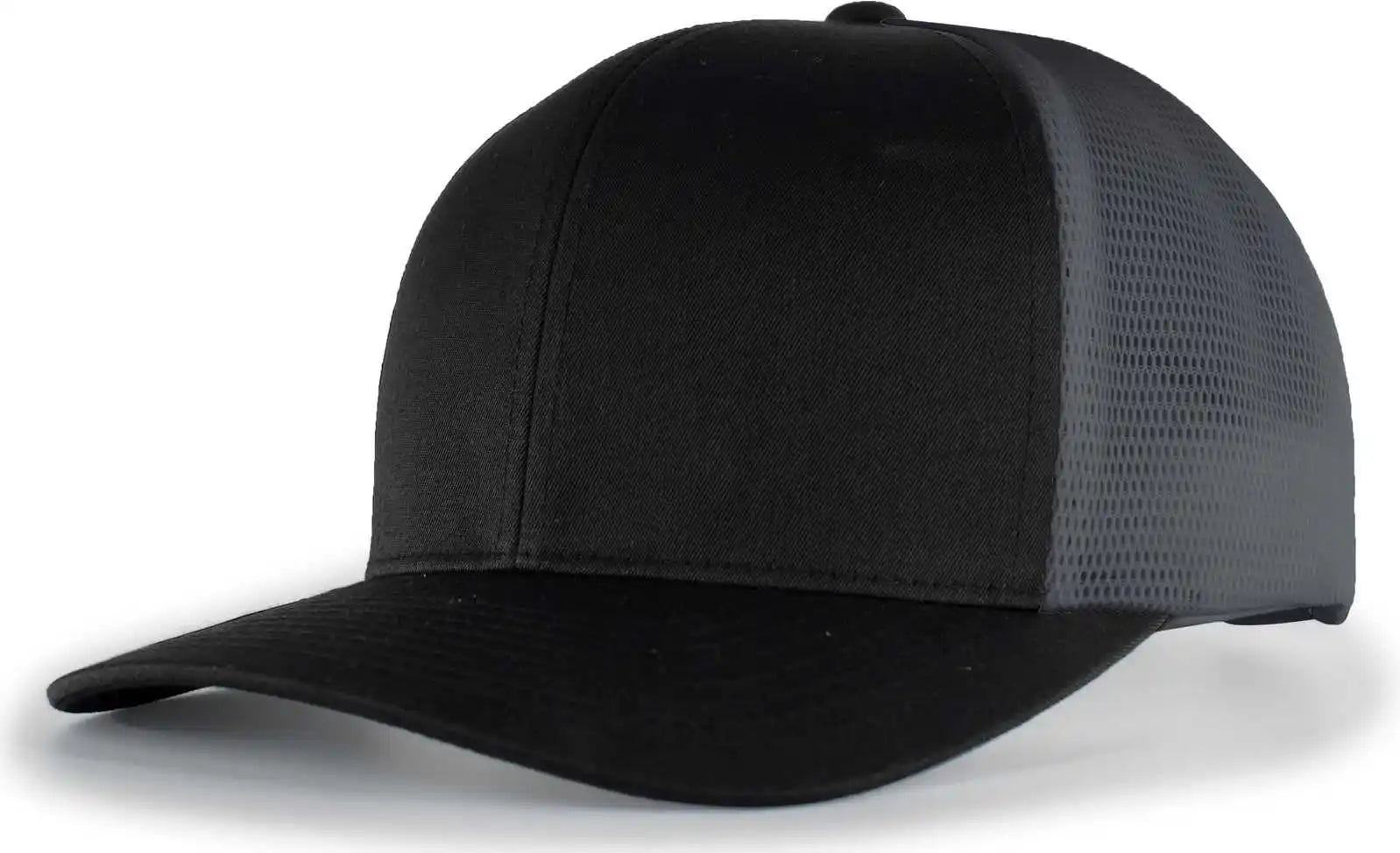 Pacific Headwear P151 Trucker Pacflex Snapback Cap - Black Graphite - 7’’ - 7 7/8’’