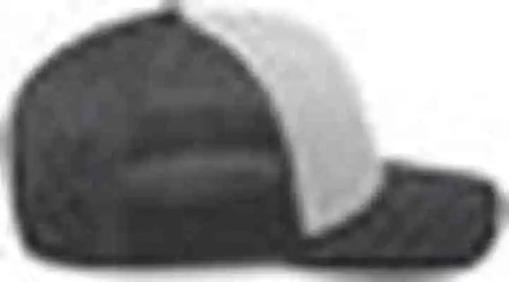 Pacific Headwear P151 Trucker Pacflex Snapback Cap - Heather Grey Lt Charcoal - Gray / 7’’ 7 7/8’’
