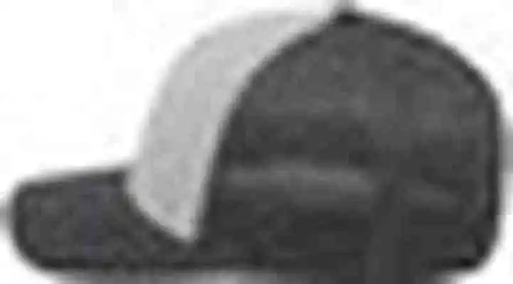 Pacific Headwear P151 Trucker Pacflex Snapback Cap - Heather Grey Lt Charcoal - Gray / 7’’ 7 7/8’’