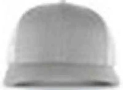 Pacific Headwear P151 Trucker Pacflex Snapback Cap - Silver White - Light Gray / 7’’ 7 7/8’’