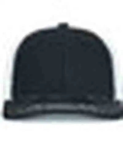 Pacific Headwear P151s Contrast Stitch Trucker Pacflex Snapback Cap Black White / 7’’ 7 7/8’’