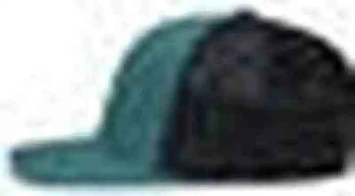 Pacific Headwear P151s Contrast Stitch Trucker Pacflex Snapback Cap - Deep Teal Lt Charcoal - Gray / 7’’ 7 7/8’’