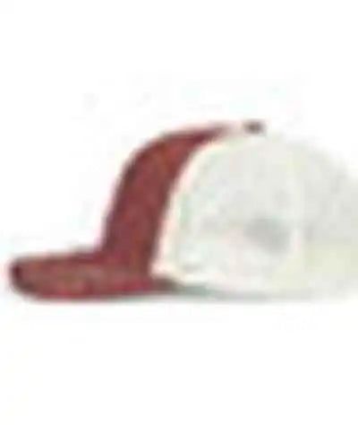 Pacific Headwear P151s Contrast Stitch Trucker Pacflex Snapback Cap - Brick Beige - Brown Kahki / 7’’ 7 7/8’’