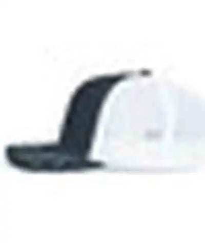 Pacific Headwear P151s Contrast Stitch Trucker Pacflex Snapback Cap - Navy White - 7’’ 7 7/8’’