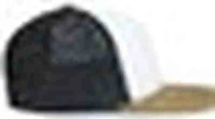 Pacific Headwear P151s Contrast Stitch Trucker Pacflex Snapback Cap White Light Charcoal Buck Gray / 7’’ 7 7/8’’