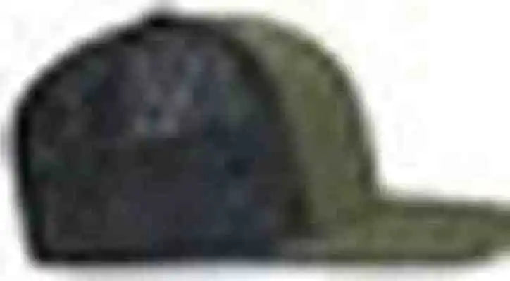 Pacific Headwear P151s Contrast Stitch Trucker Pacflex Snapback Cap - Moss Lt Charcoal - Olive Gray / 7’’ 7 7/8’’