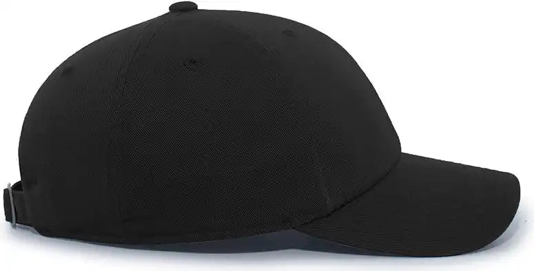 Pacific Headwear P200 Hybrid Cotton Dad Cap Black / 7’’ 7 7/8’’