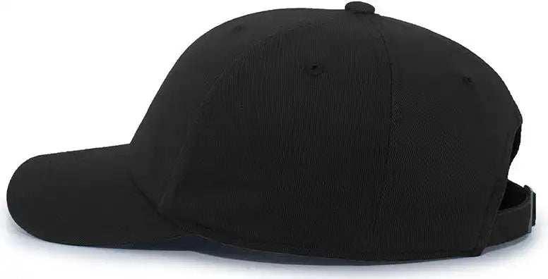 Pacific Headwear P200 Hybrid Cotton Dad Cap Black / 7’’ 7 7/8’’