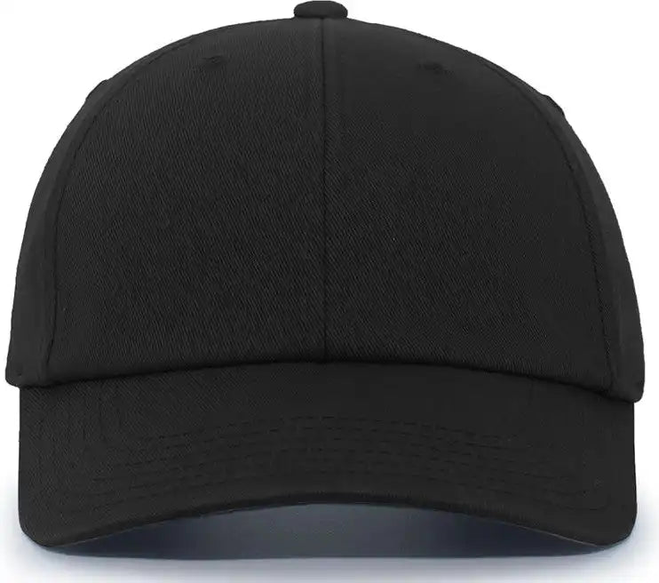 Pacific Headwear P200 Hybrid Cotton Dad Cap Black / 7’’ 7 7/8’’