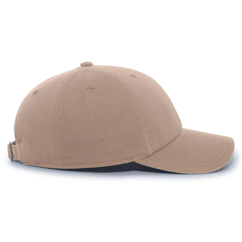 Pacific Headwear P200 Hybrid Cotton Dad Cap - Gray Brown - 7’’ - 7 7/8’’
