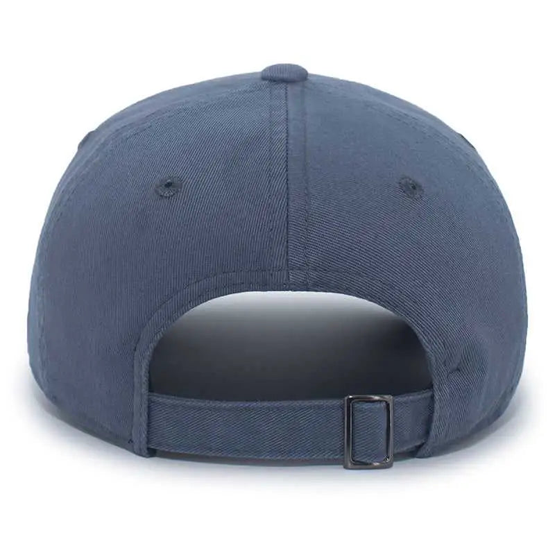 Pacific Headwear P200 Hybrid Cotton Dad Cap - Muted Blue