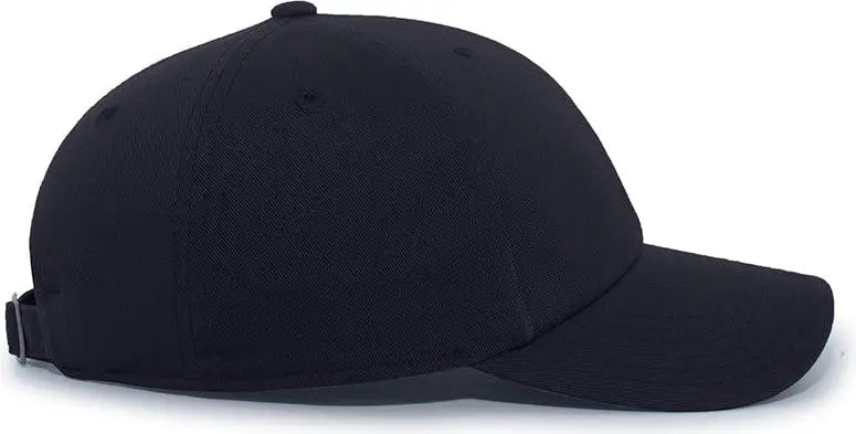 Pacific Headwear P200 Hybrid Cotton Dad Cap - Navy