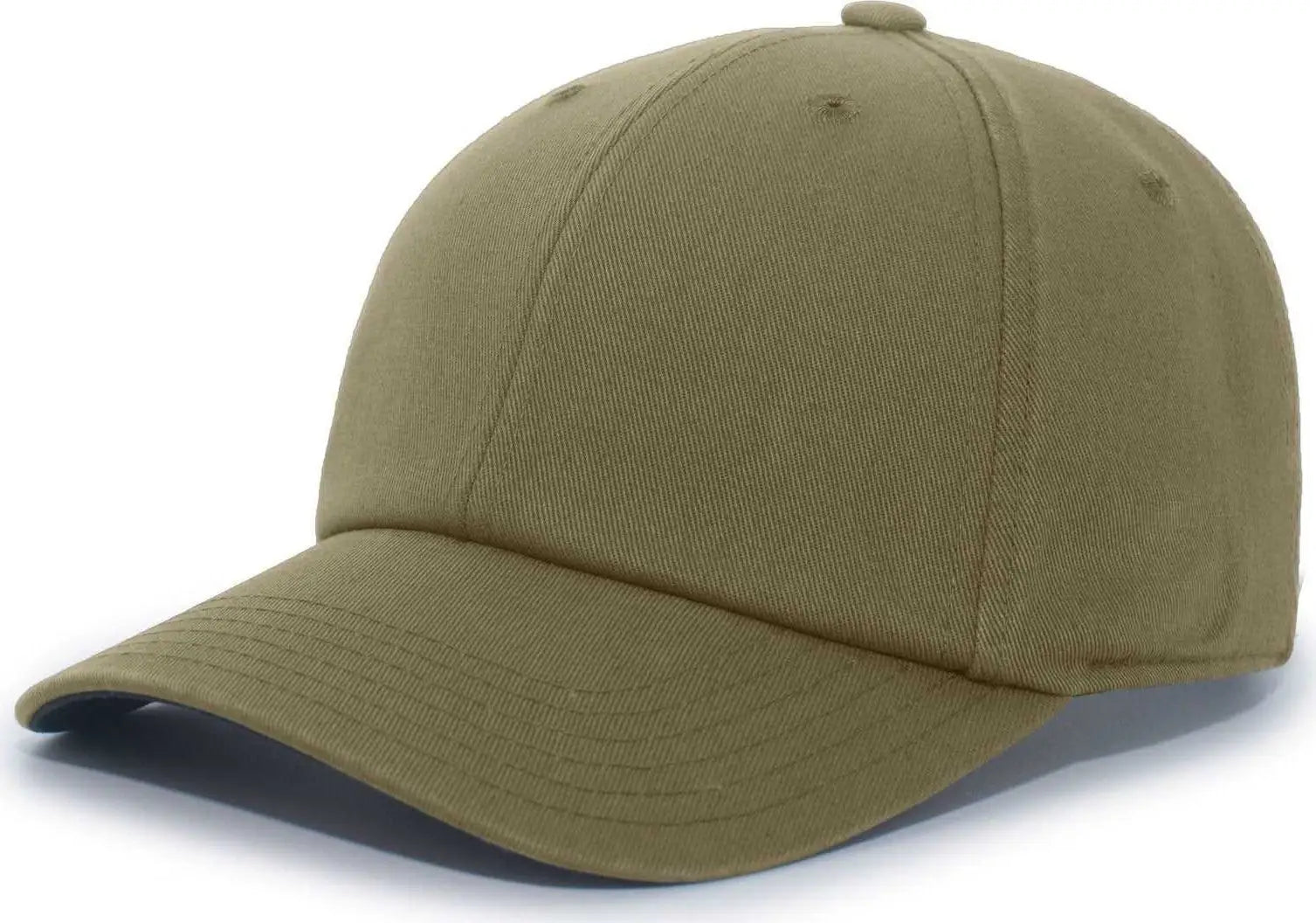 Pacific Headwear P200 Hybrid Cotton Dad Cap - Olive