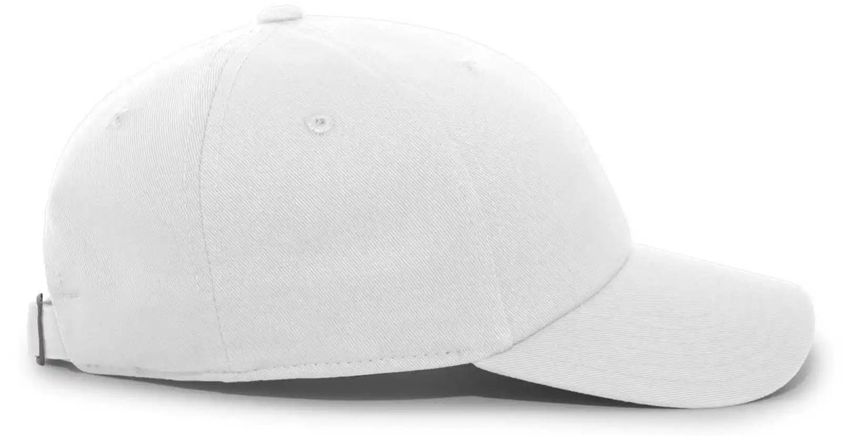 Pacific Headwear P202 Ladies Hybrid Cotton Dad Cap - White - 7’’ - 7 7/8’’