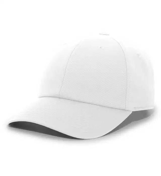 Pacific Headwear P202 Ladies Hybrid Cotton Dad Cap - White - 7’’ - 7 7/8’’