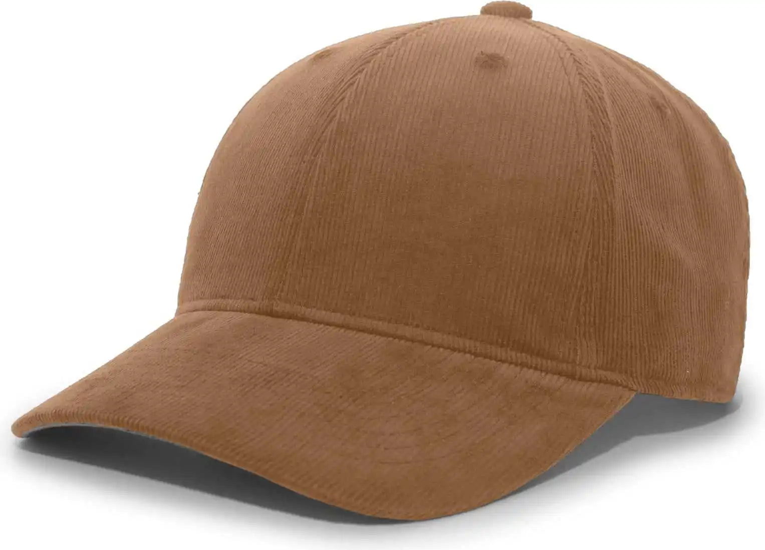 Pacific Headwear P206 Hybrid Corduroy Dad Cap - Brown - 7’’ - 7 7/8’’
