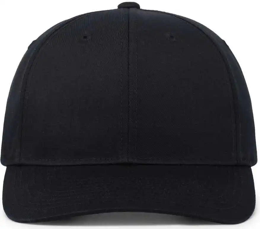 Pacific Headwear P208 Hybrid Snapback Dad Cap - Black - 7’’ - 7 7/8’’