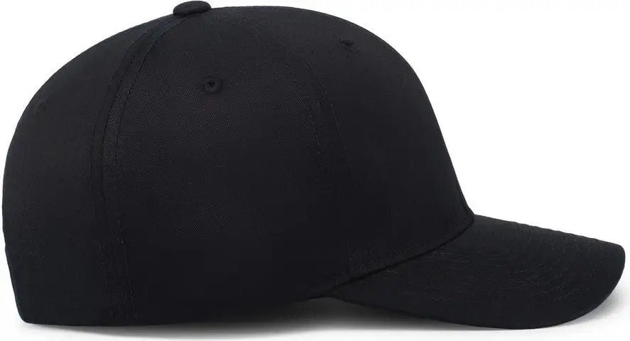 Pacific Headwear P208 Hybrid Snapback Dad Cap - Black - 7’’ - 7 7/8’’