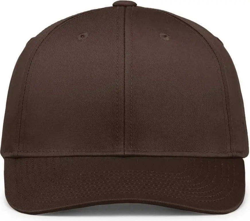 Pacific Headwear P208 Hybrid Snapback Dad Cap - Brown - 7’’ - 7 7/8’’