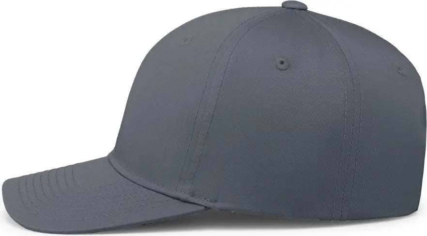 Pacific Headwear P208 Hybrid Snapback Dad Cap - Graphite - 7’’ - 7 7/8’’