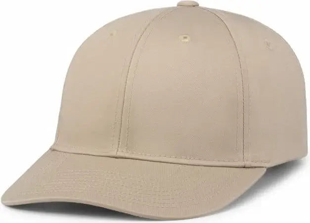 Pacific Headwear P208 Hybrid Snapback Dad Cap - Khaki