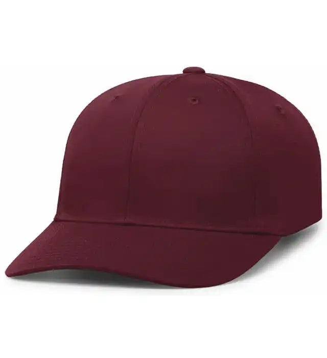 Pacific Headwear P208 Hybrid Snapback Dad Cap - Maroon - 7’’ - 7 7/8’’
