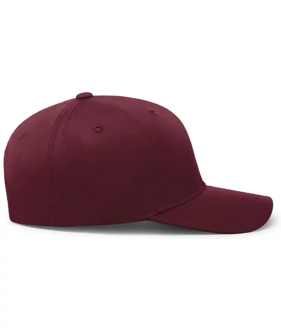 Pacific Headwear P208 Hybrid Snapback Dad Cap - Maroon - 7’’ - 7 7/8’’