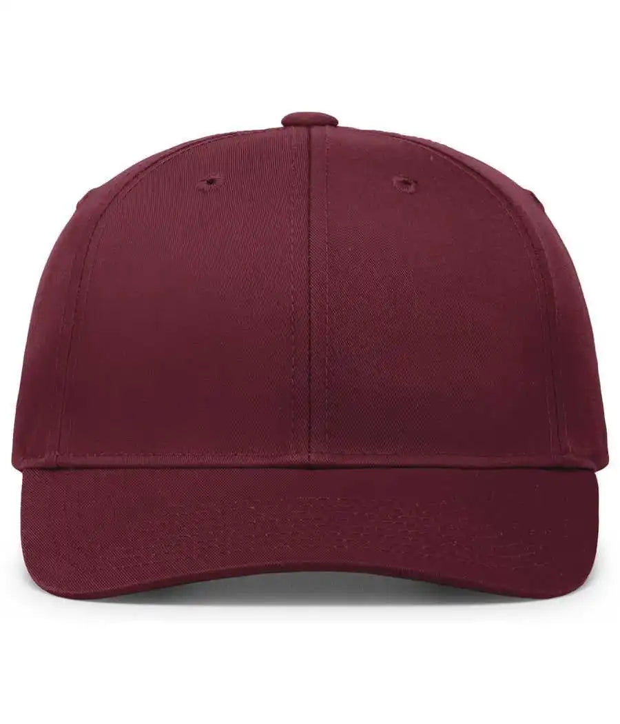 Pacific Headwear P208 Hybrid Snapback Dad Cap - Maroon - 7’’ - 7 7/8’’