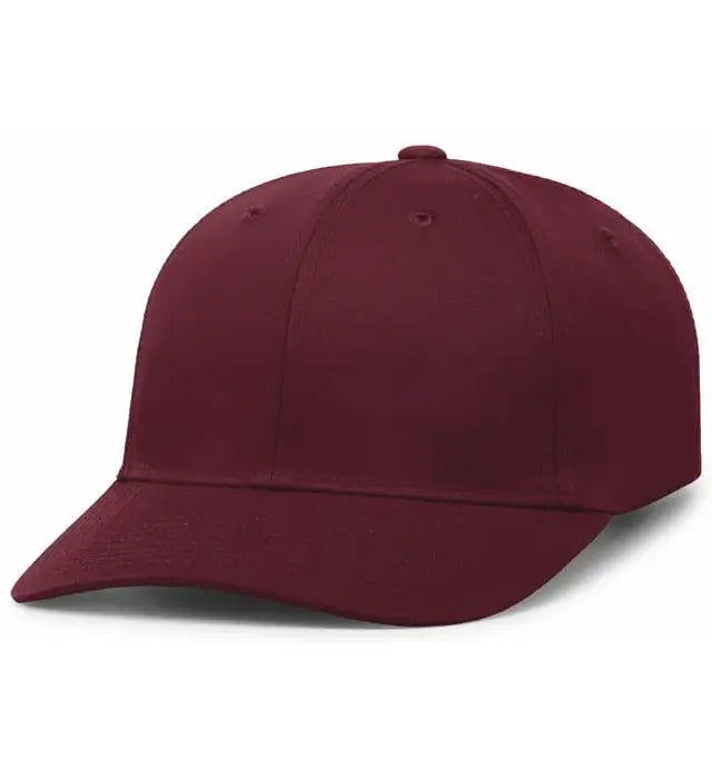 Pacific Headwear P208 Hybrid Snapback Dad Cap - Maroon