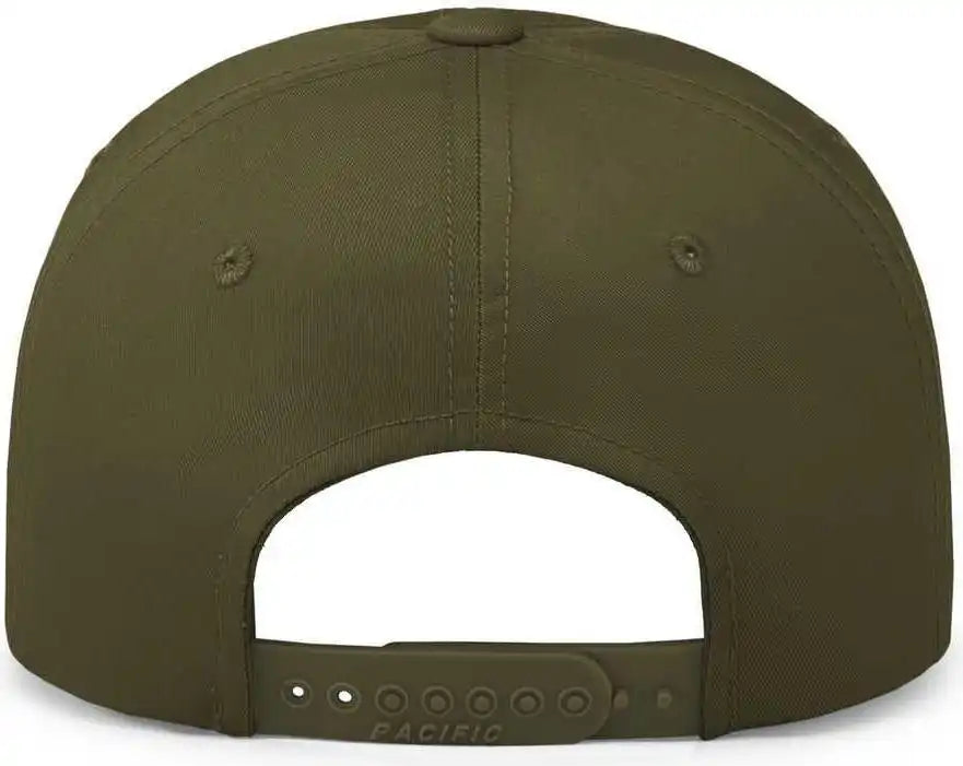 Pacific Headwear P208 Hybrid Snapback Dad Cap - Moss - 7’’ - 7 7/8’’