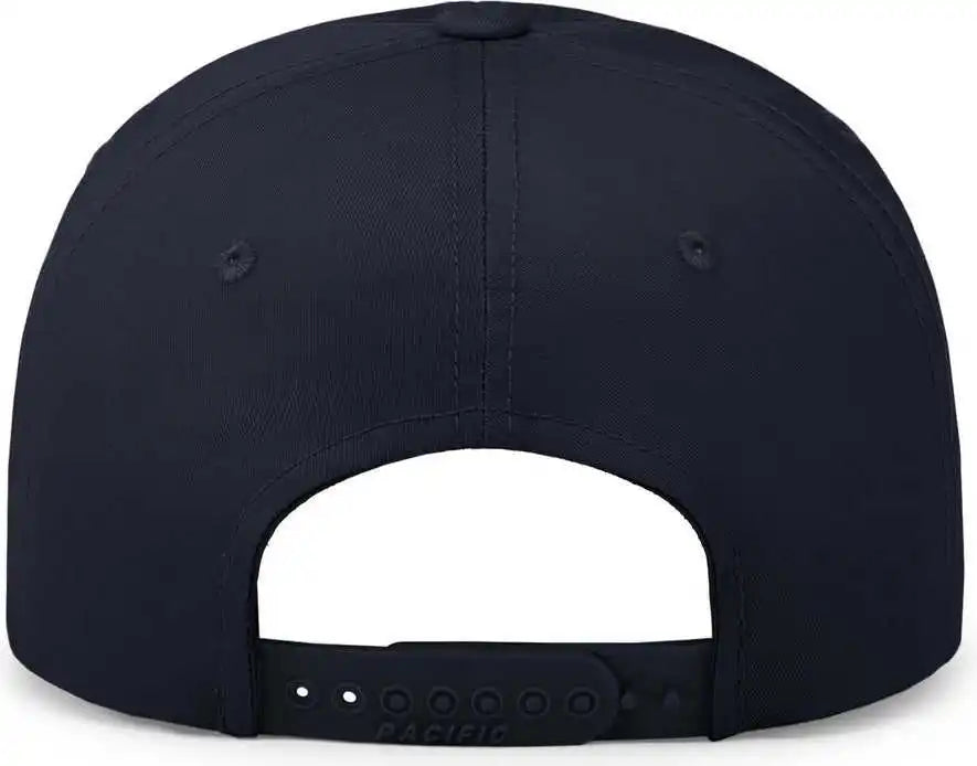 Pacific Headwear P208 Hybrid Snapback Dad Cap - Navy - 7’’ - 7 7/8’’