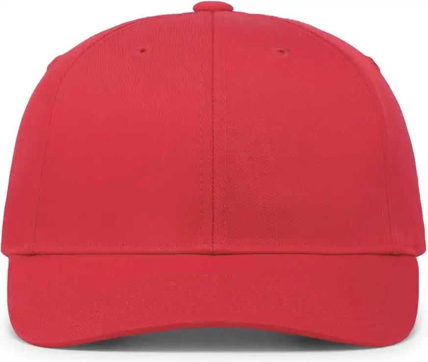 Pacific Headwear P208 Hybrid Snapback Dad Cap - Red - 7’’ - 7 7/8’’