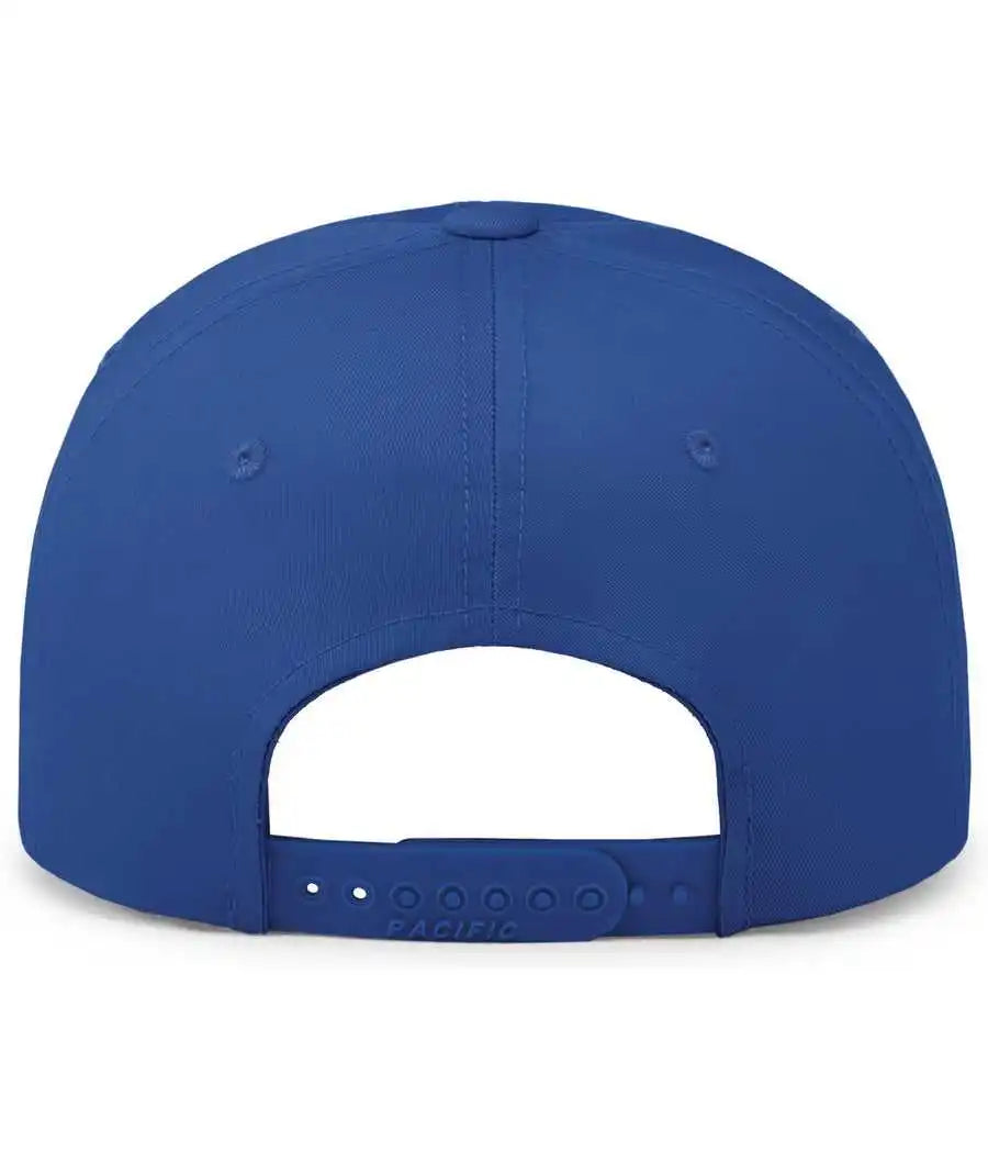 Pacific Headwear P208 Hybrid Snapback Dad Cap - Royal - 7’’ - 7 7/8’’