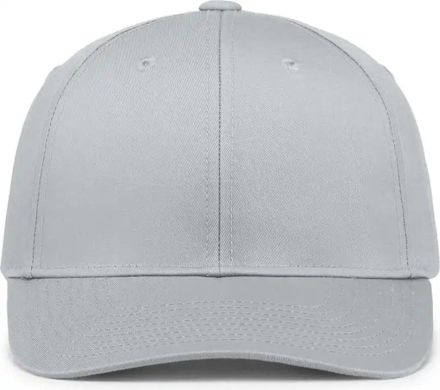 Pacific Headwear P208 Hybrid Snapback Dad Cap - Silver - 7’’ - 7 7/8’’