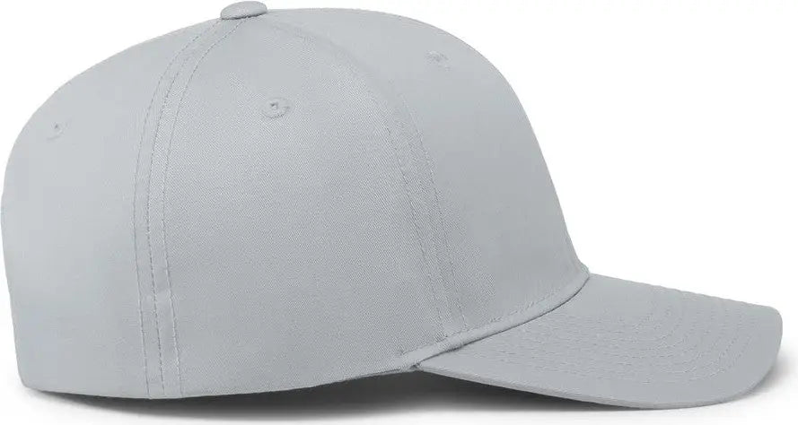 Pacific Headwear P208 Hybrid Snapback Dad Cap - Silver