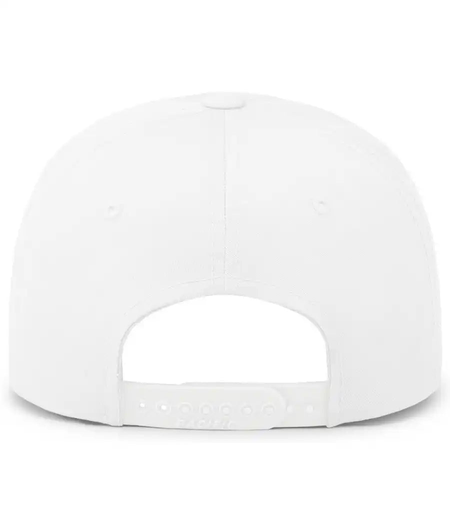 Pacific Headwear P208 Hybrid Snapback Dad Cap White / 7’’ 7 7/8’’