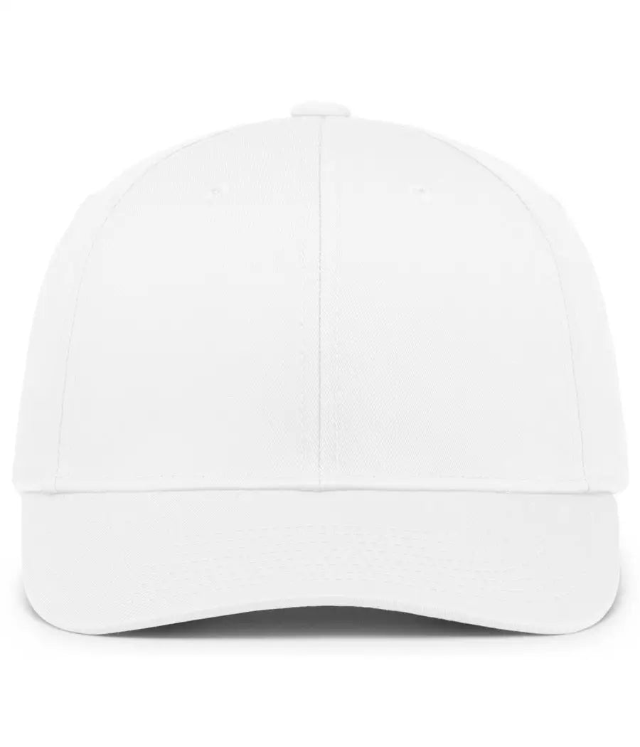 Pacific Headwear P208 Hybrid Snapback Dad Cap - White - 7’’ - 7 7/8’’