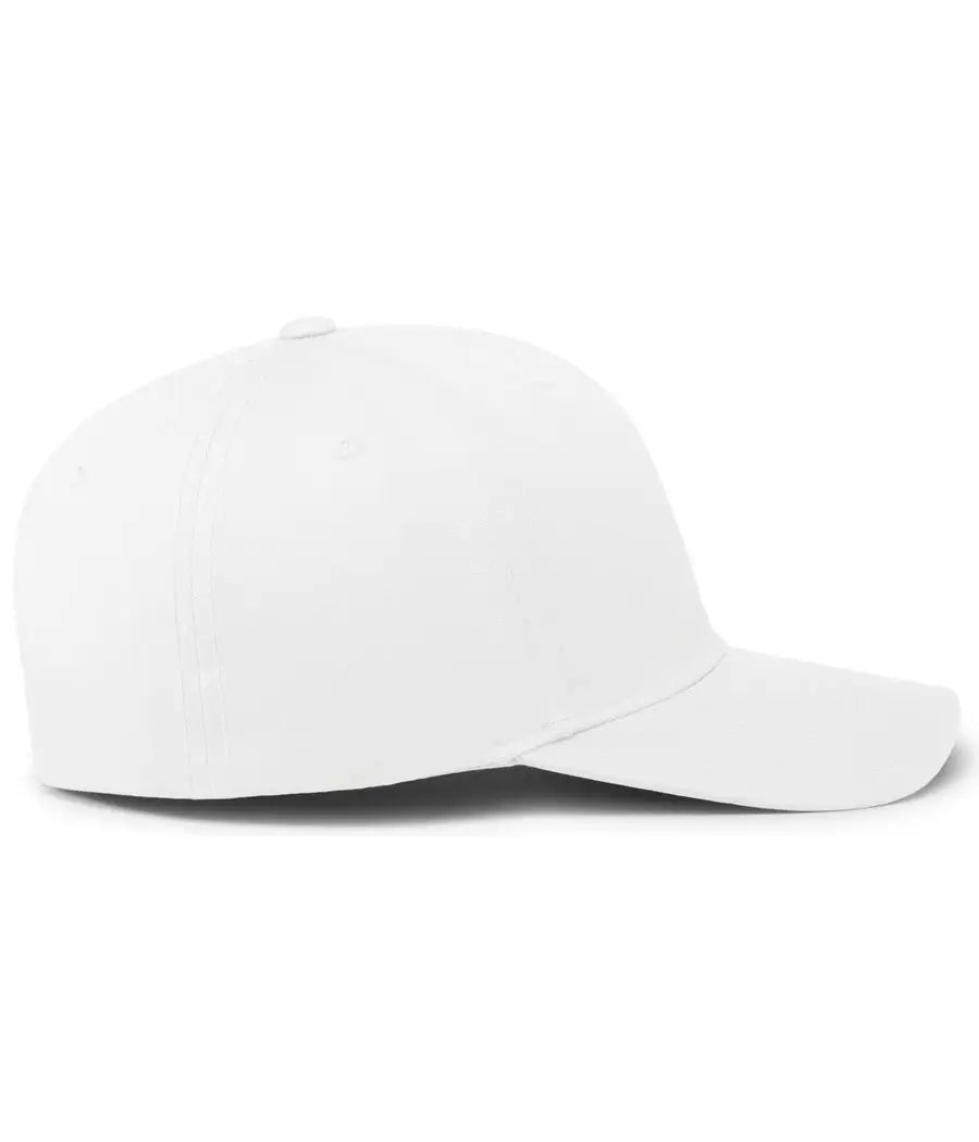Pacific Headwear P208 Hybrid Snapback Dad Cap - White - 7’’ - 7 7/8’’