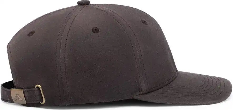 Pacific Headwear P299 Waxed Cotton Dad Cap - Brown - 7’’ - 7 7/8’’