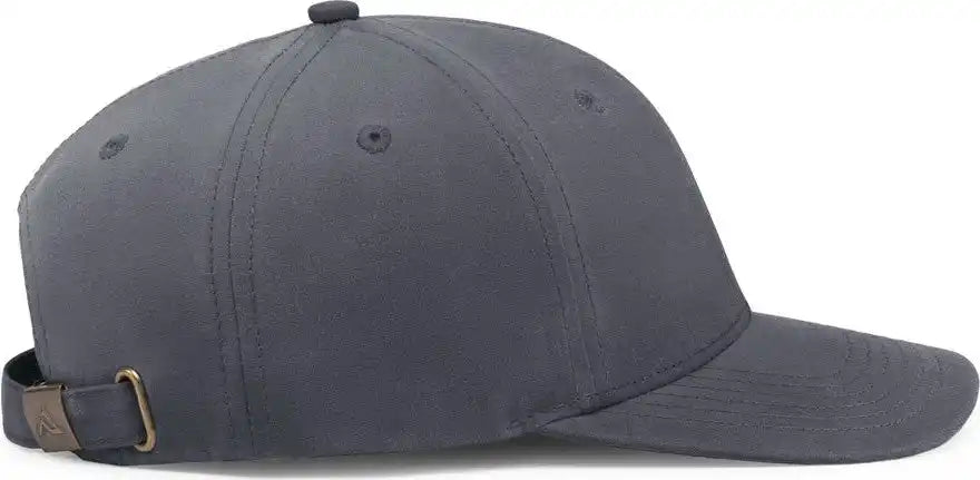 Pacific Headwear P299 Waxed Cotton Dad Cap Graphite / 7’’ 7 7/8’’